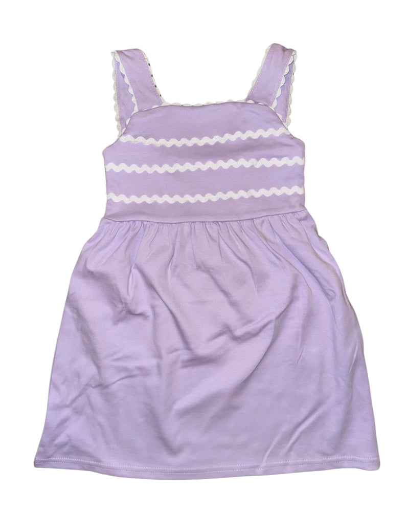 Lavender Ric Rac Dress