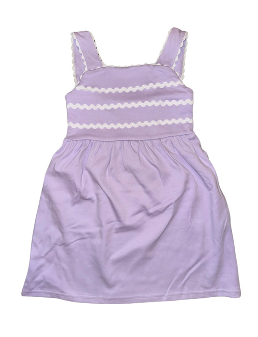 Lavender Ric Rac Dress