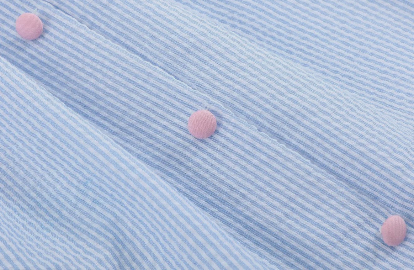 Bunny Appliqué Seersucker Dress