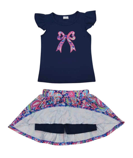 Bow Skort Set