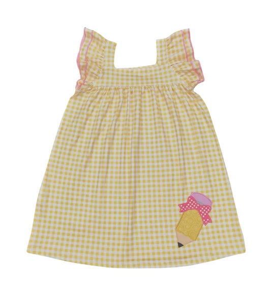 Gingham Pencil Dress