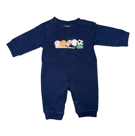 Appliqué Sports Romper