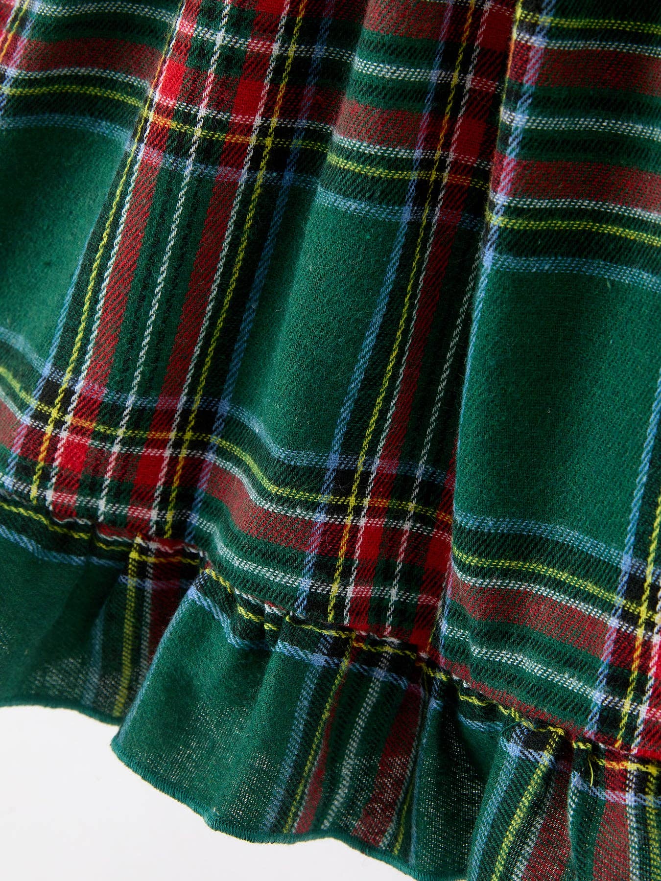 Girls' Green Plaid Mommy and Me Matching Dress