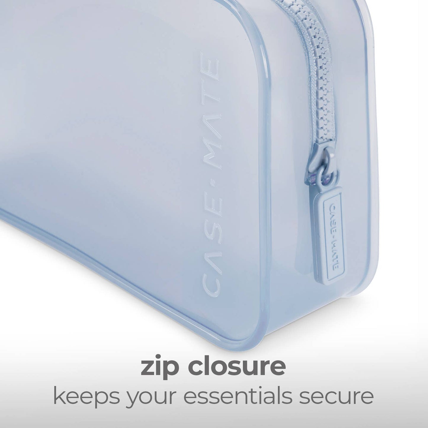 Case-Mate Jelly Makeup Bag: Carolina Blue