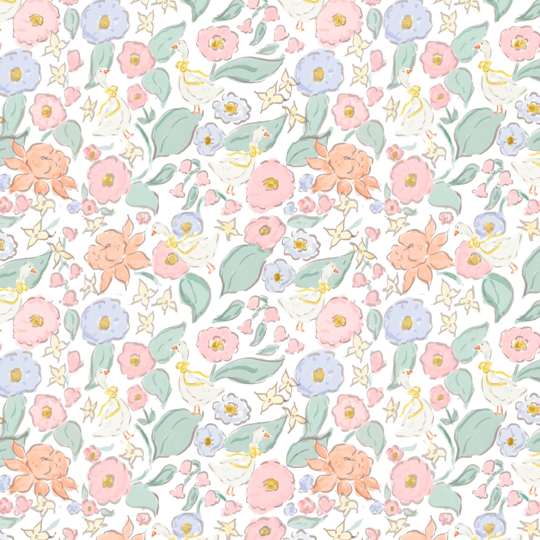 Piper Playsuit: Goosey Goosey Gander