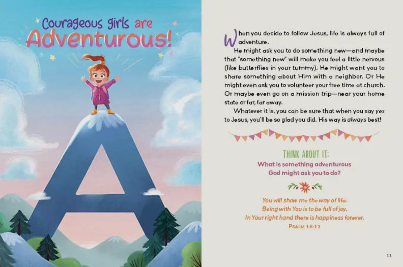 “A-Z Devotions for Courageous Girls” Book