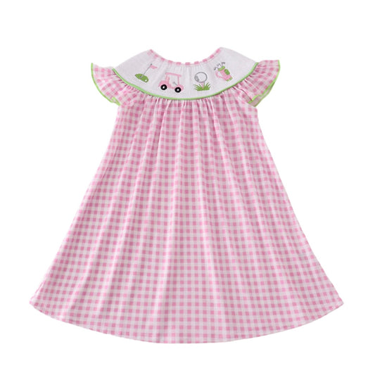 Smocked Golf Dress