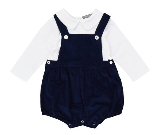 Petit Confection Corduroy Bubble & Onesie Set