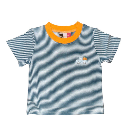 Embroidered Pumpkin + Truck Top