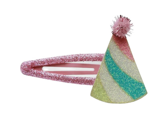 Birthday Hat Barrette