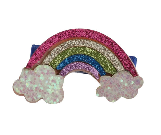 Sparkly Rainbow Hairclip