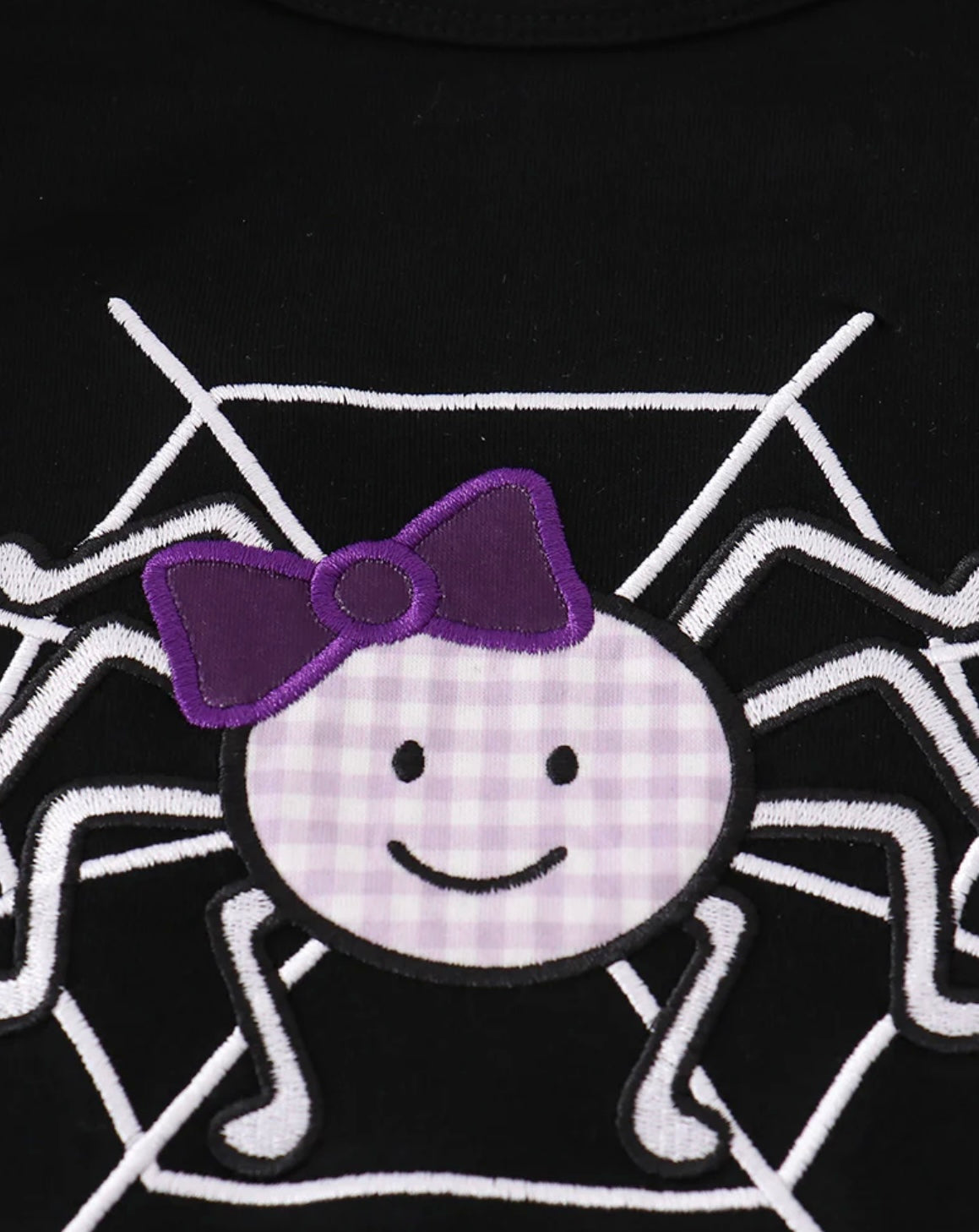 Purple Spider Appliqué Set