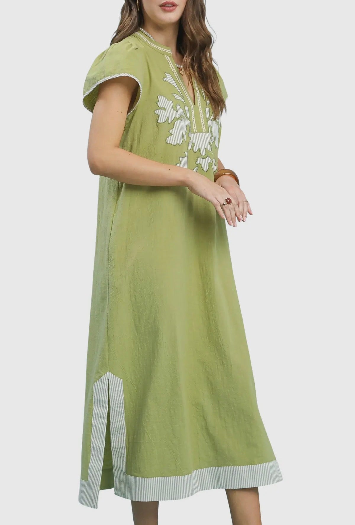 “Palmetto Proper” Midi Dress