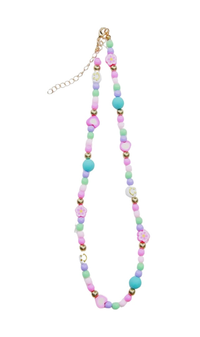 Neon Smile Necklace