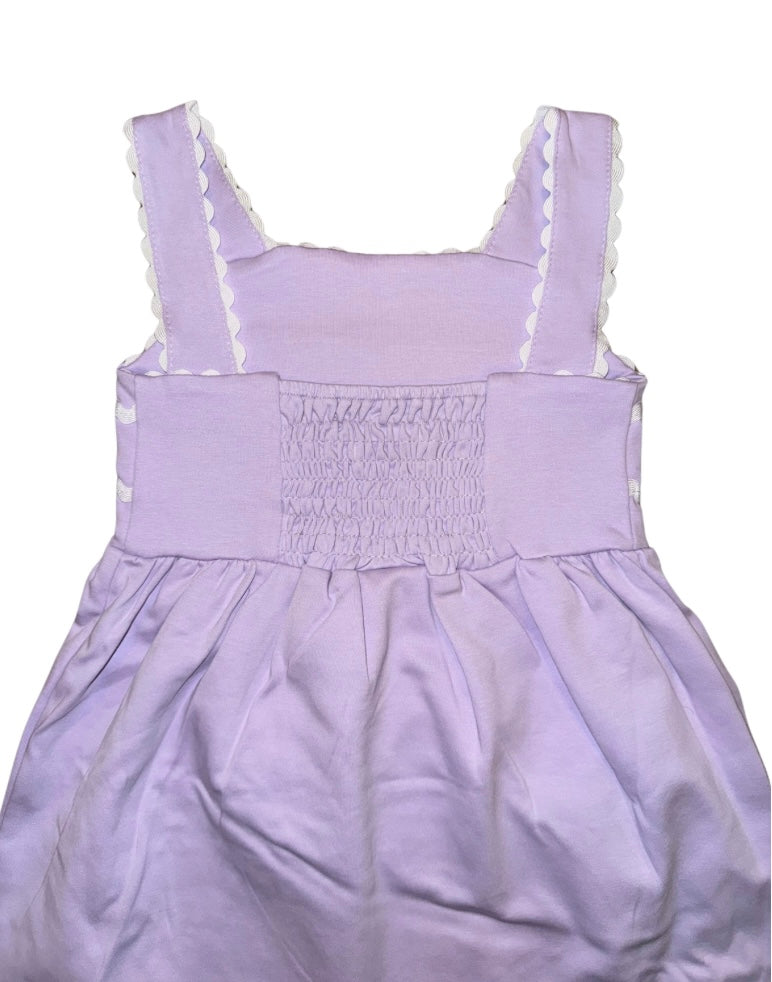 Lavender Ric Rac Dress