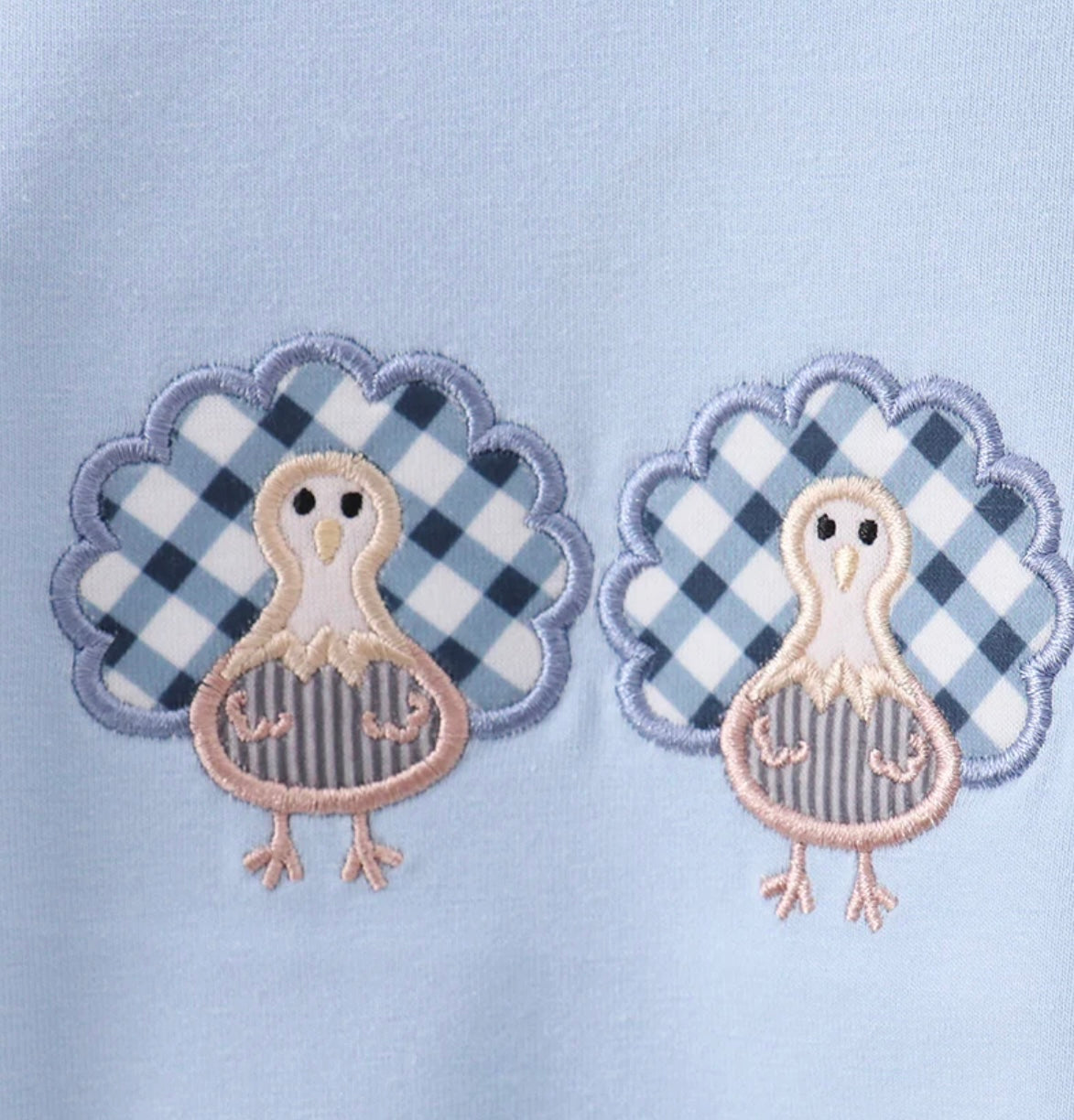 Turkey Trio Appliqué Top