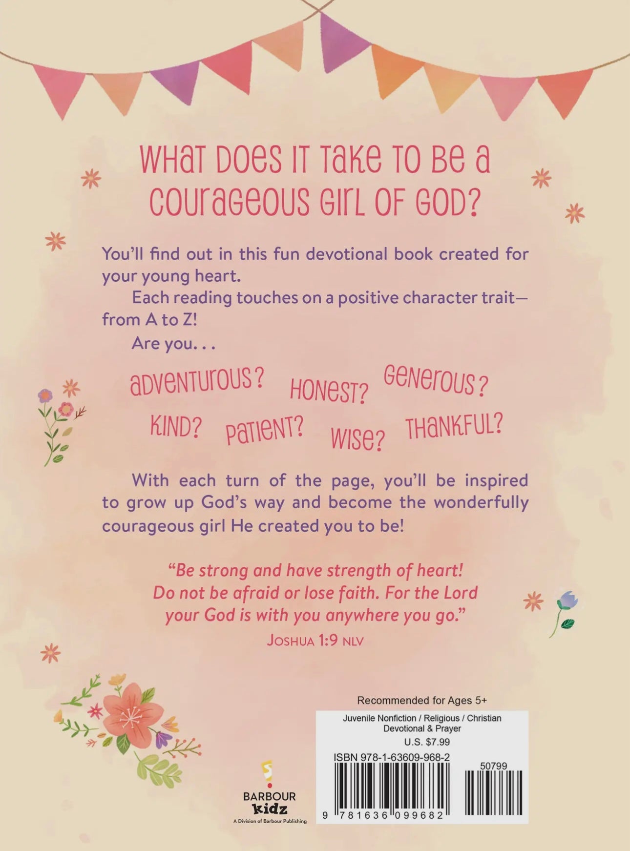 “A-Z Devotions for Courageous Girls” Book