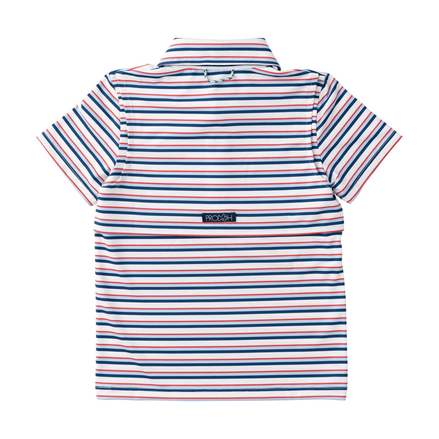 Prodoh Pro Performance Polo - Independence Stripe