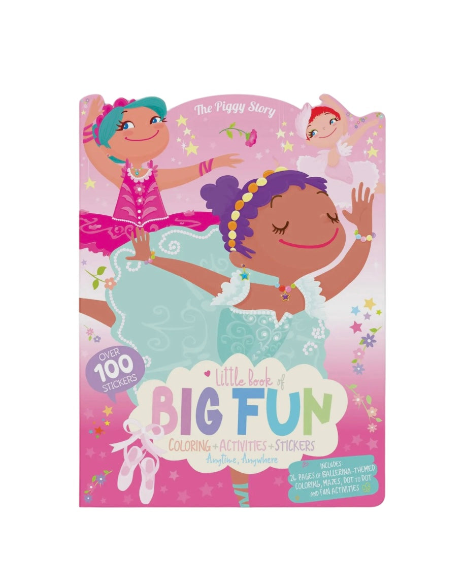 BIG FUN Activity, Stickers, Coloring Book - Ballet