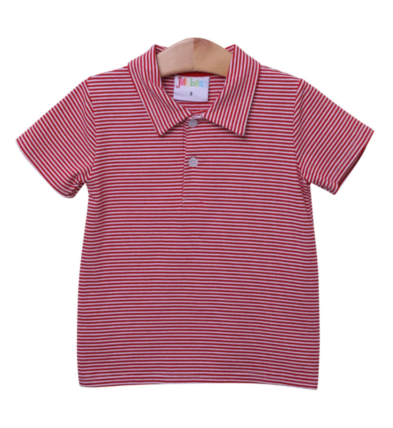 Red Striped Polo