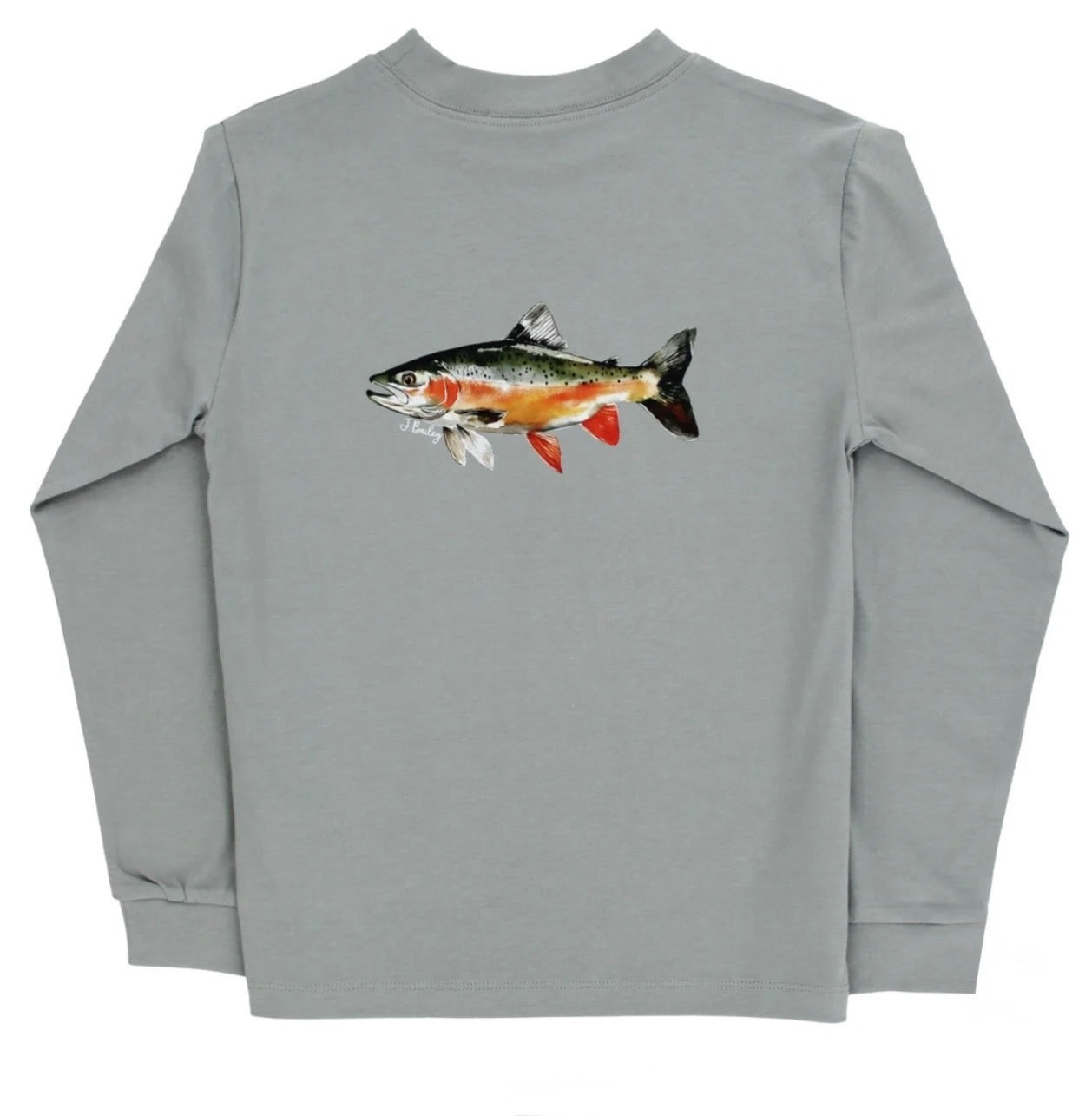 J. Bailey Trout Limestone Long Sleeve Tee