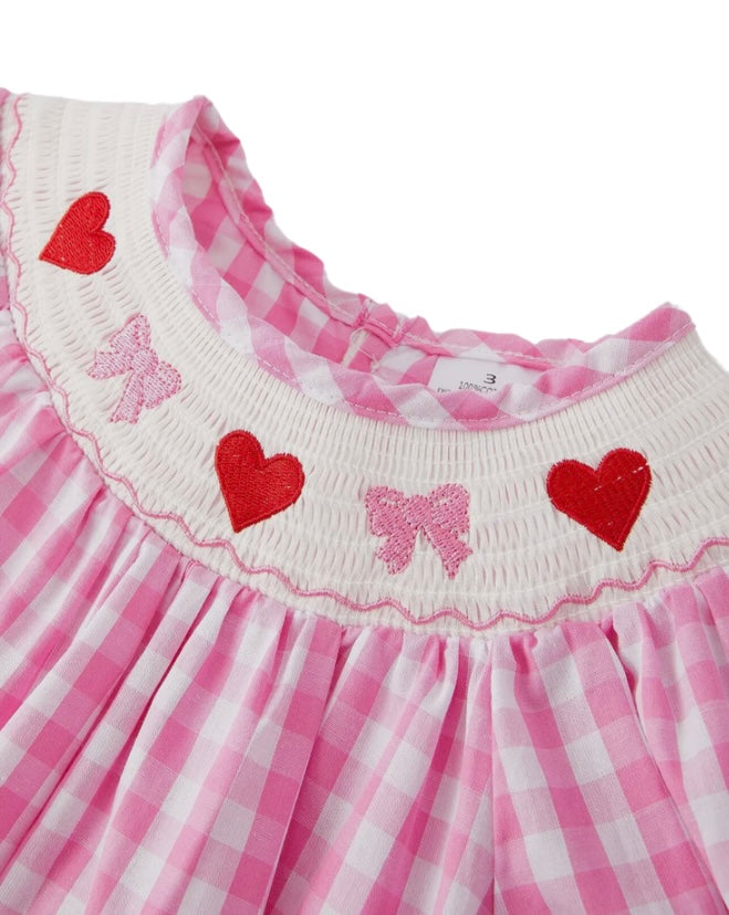 Gingham Valentines Bubble