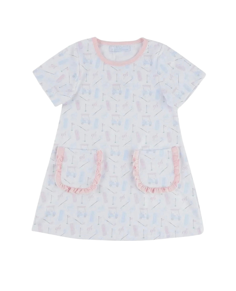 Watercolor Golf Dress