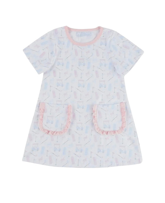 Watercolor Golf Dress