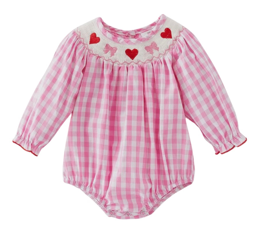 Gingham Valentines Bubble