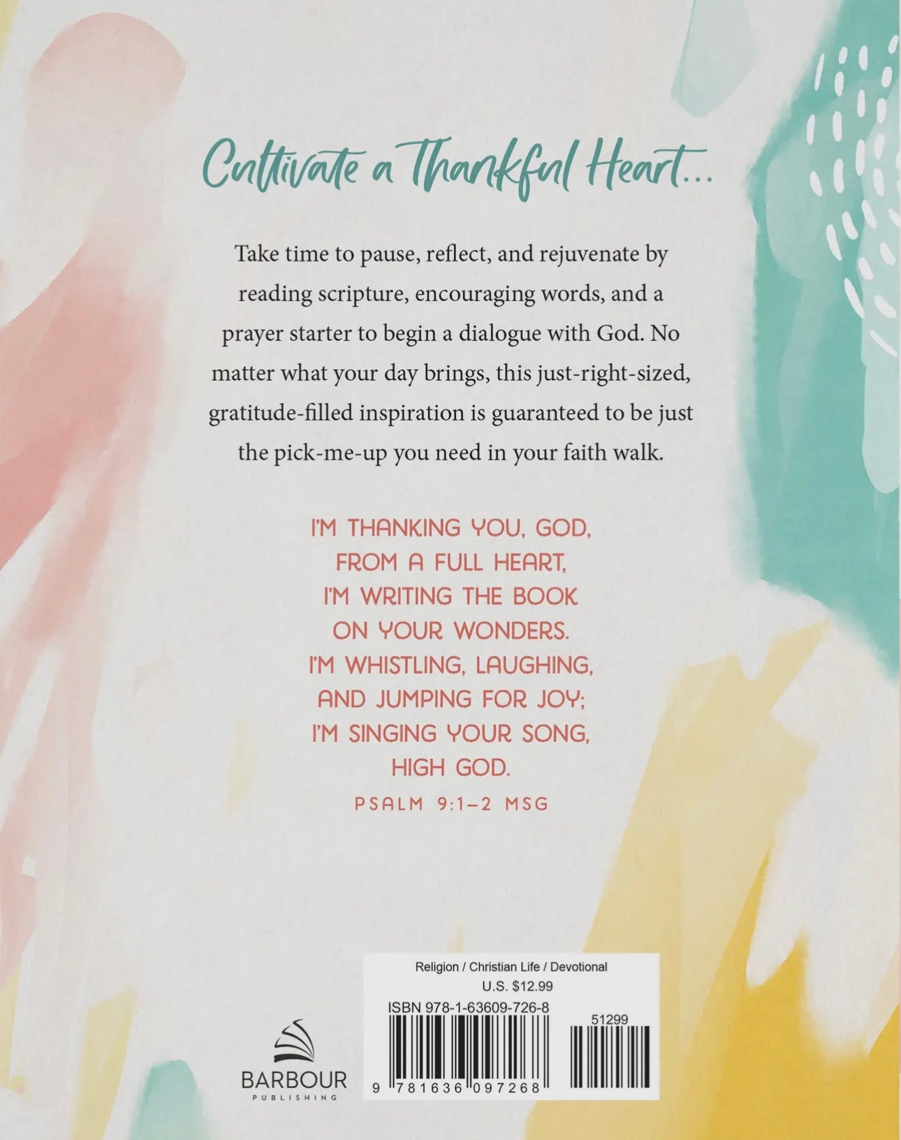 Three Minute Devotions for a Thankful Heart