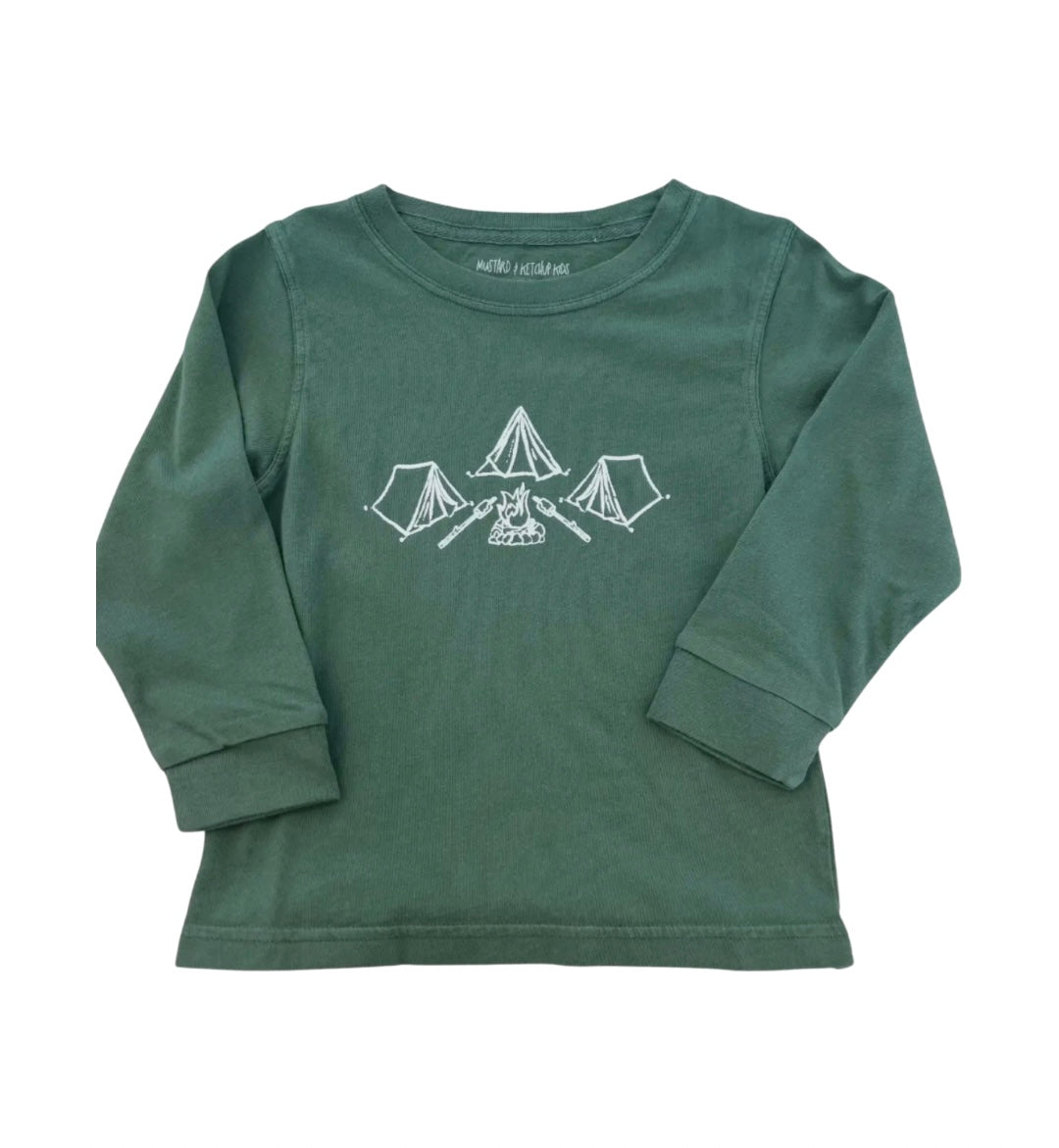 Long Sleeve Camping Tee