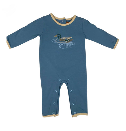 Mallard Embroidered Romper