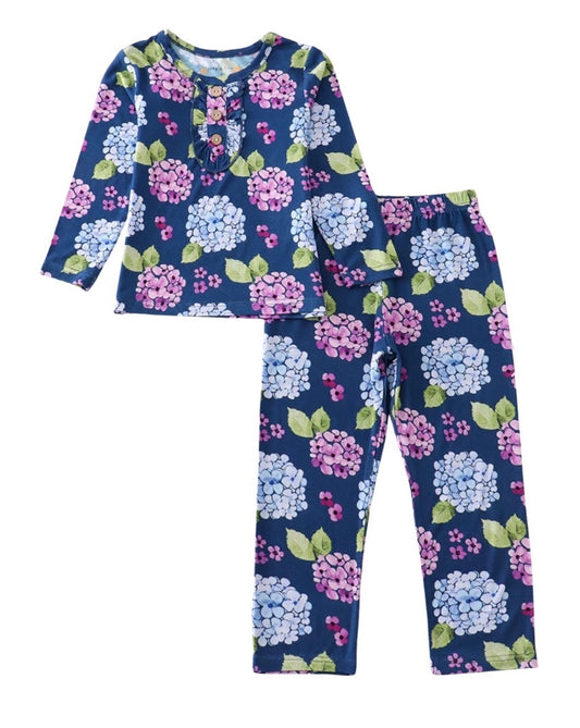 Purple Hydrangea Pajamas