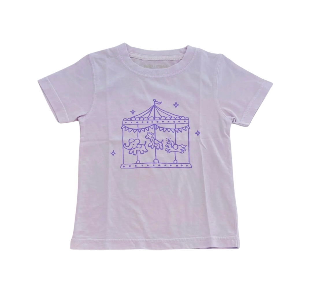 Light Purple Carousel Tee