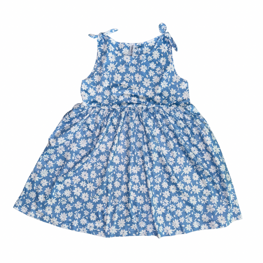 Knotted Shoulder Daisy Dress (Pockets)