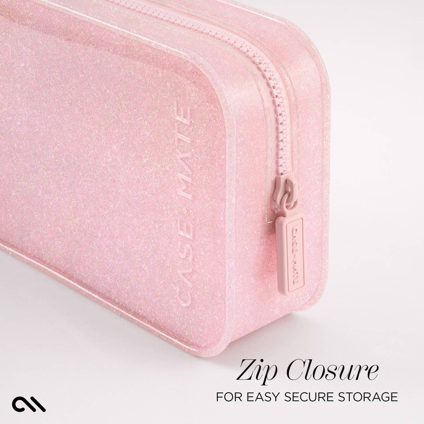 Case-Mate Jelly Makeup Bag: Midnight Black