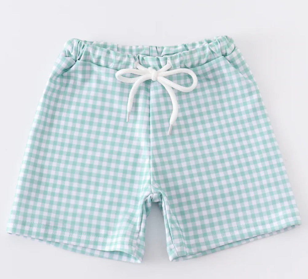 Plaid Trunks/Lounge Shorts